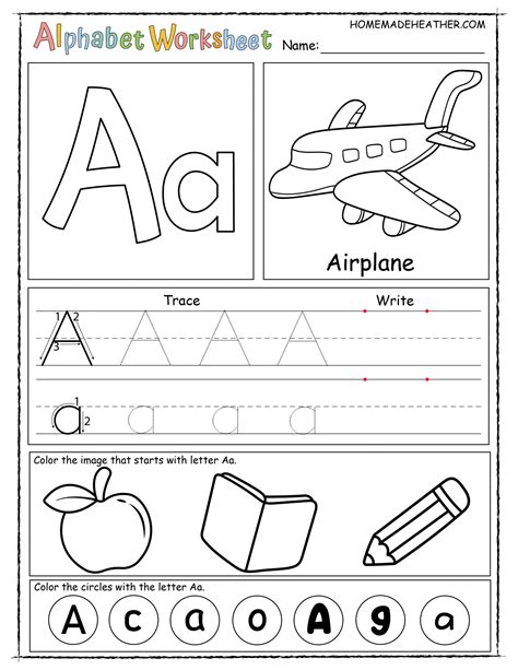 alphabet writing worksheets for kindergarten|Free Preschool & Kindergarten Alphabet & Letters Worksheets .
